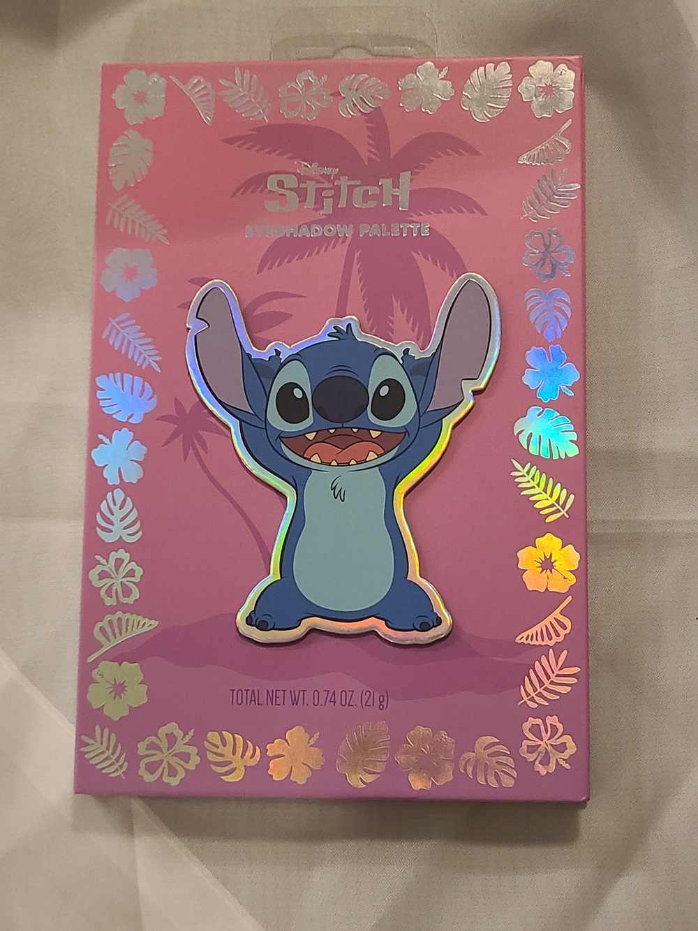 TASTE Beauty, Disney Stitch Pink Tropical Eyeshadow Palette, 12 Shades